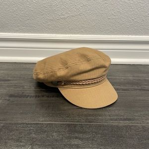 🆕 NWT mustard dark yellow fiddler cap hat